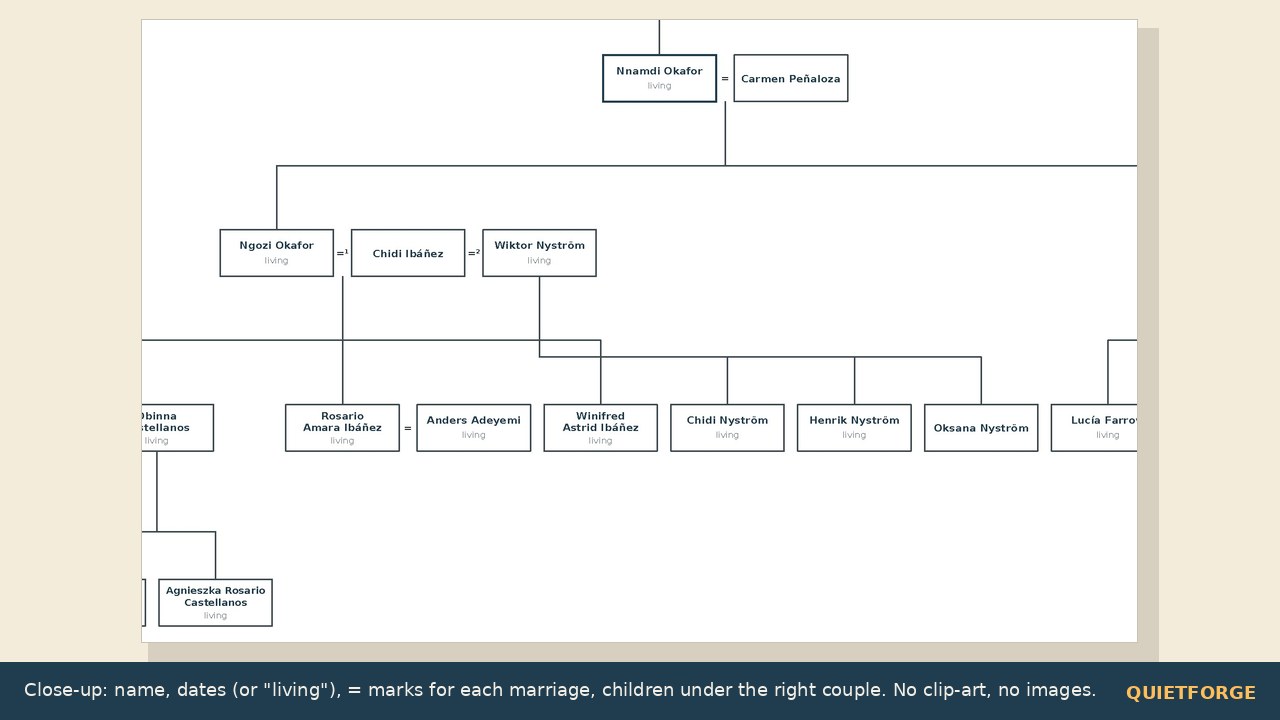 Custom Family Tree Chart preview 3